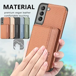 Magnetic Wallet Leather Case For Samsung Galaxy S26 S25 S24 S23 Ultra S22 Plus A07 A17 A26 A16 A36 A56 Card Slot Holder Cover