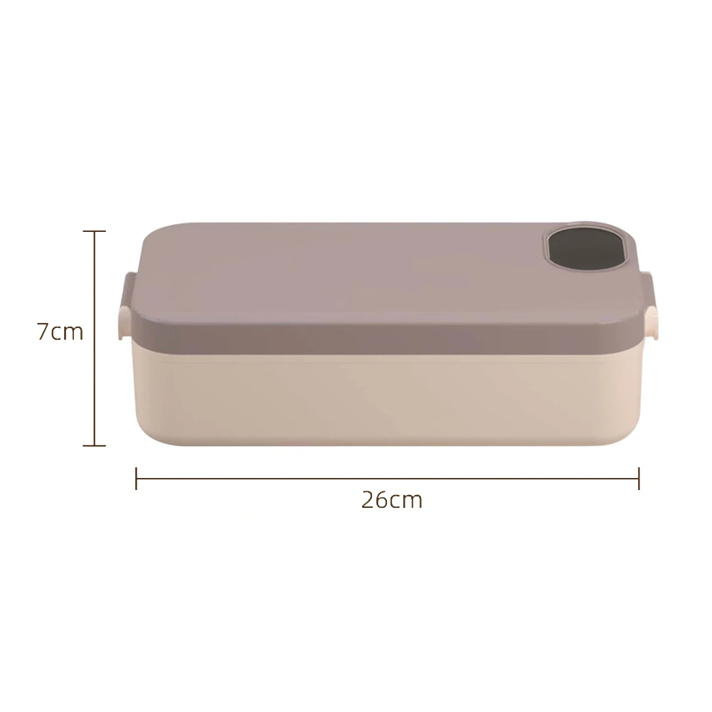 

Portable Smart Heating Lunch Box 304 Stainless Steel Insulated Food Container for Daily Commute Travel Camping