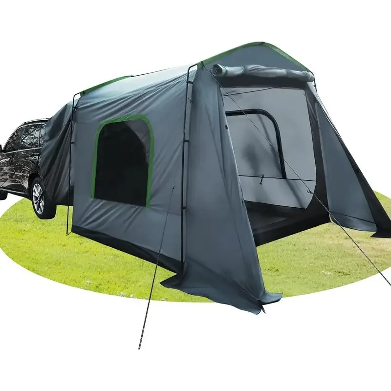 

W_SUV Tent, 5-9 Person Rectangle Car for Family, Waterproof & Windproof , Large Camping Tents with Storage