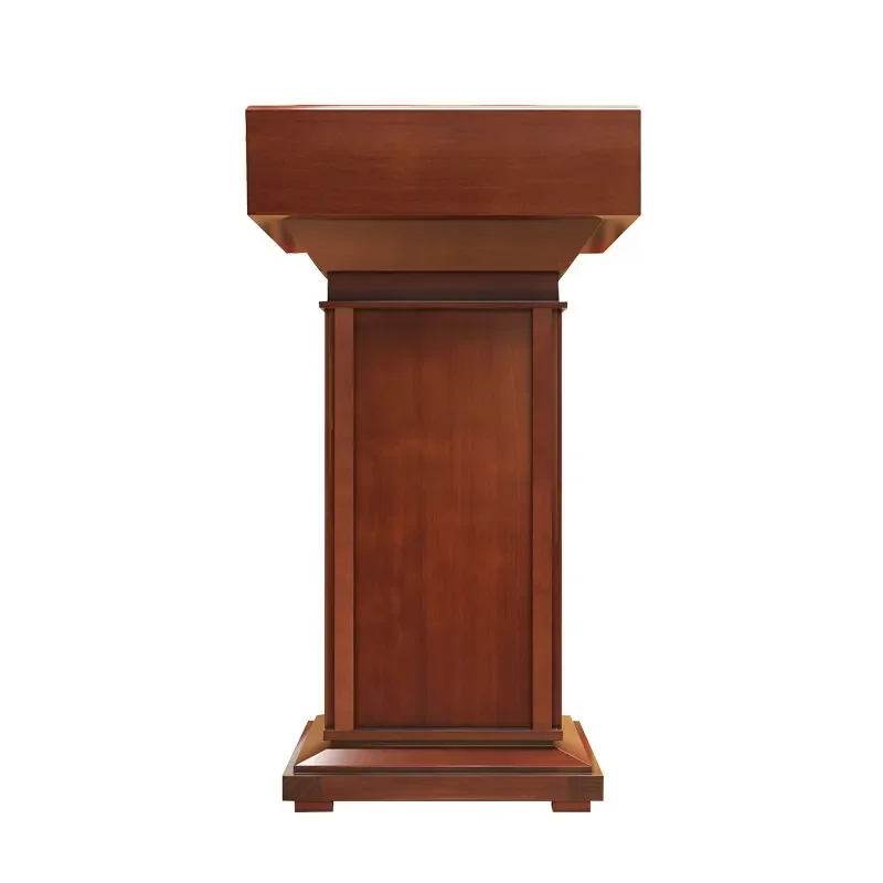 Lecture platform  platform Solid wood  table Leader Chairperson reception desk Presiding conference room