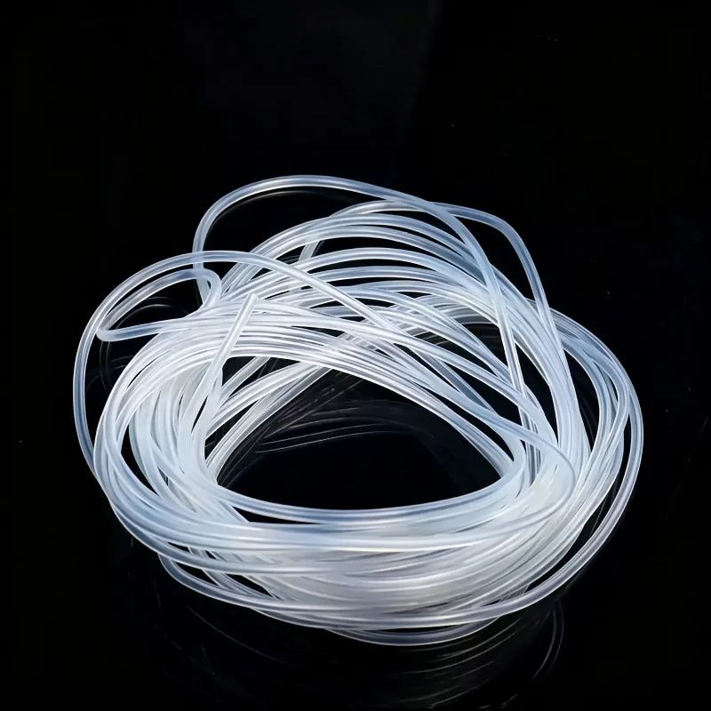 1M High Elasticity Transparent Silicone Hose Non-toxic Food Grade Tube for Aquarium Tank Garden Irrigation Home Water Pipe