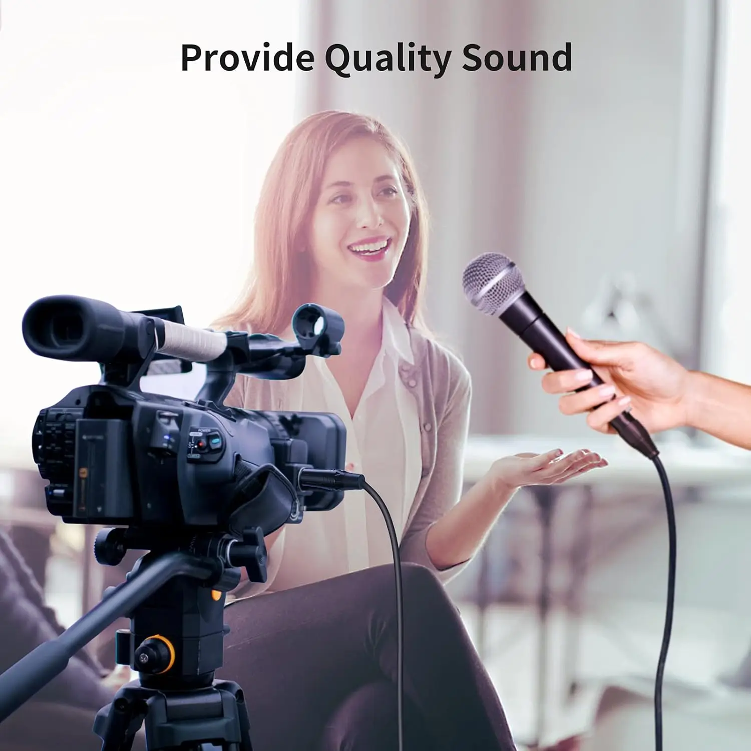 CableCreation 1/8 Inch 3.5mm to XLR Cable, Balanced XLR Female to 3.5mm Microphone Cable