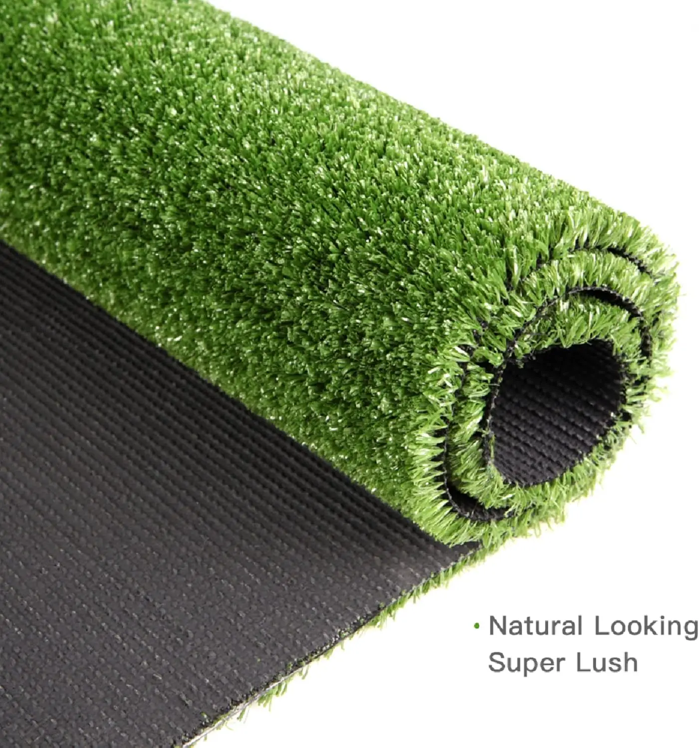 Tapete de grama artificial interno e externo, tapete falso Astroturf, decoração varanda, quintal, pátio, 10ft x 10ft, 100 pés ²