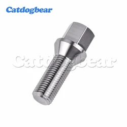 Catdogbear 1PCS Titanium Bolt M14x1.5 Car Wheel Bolt Nut for BMW Disc