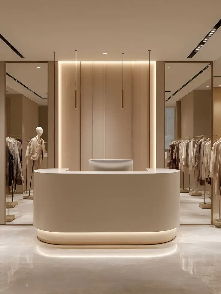 &c Custom Modern Reception Desk Beauty Salon Hairdressing Furniture Curved Reception Desk Reception Counter Front Desk