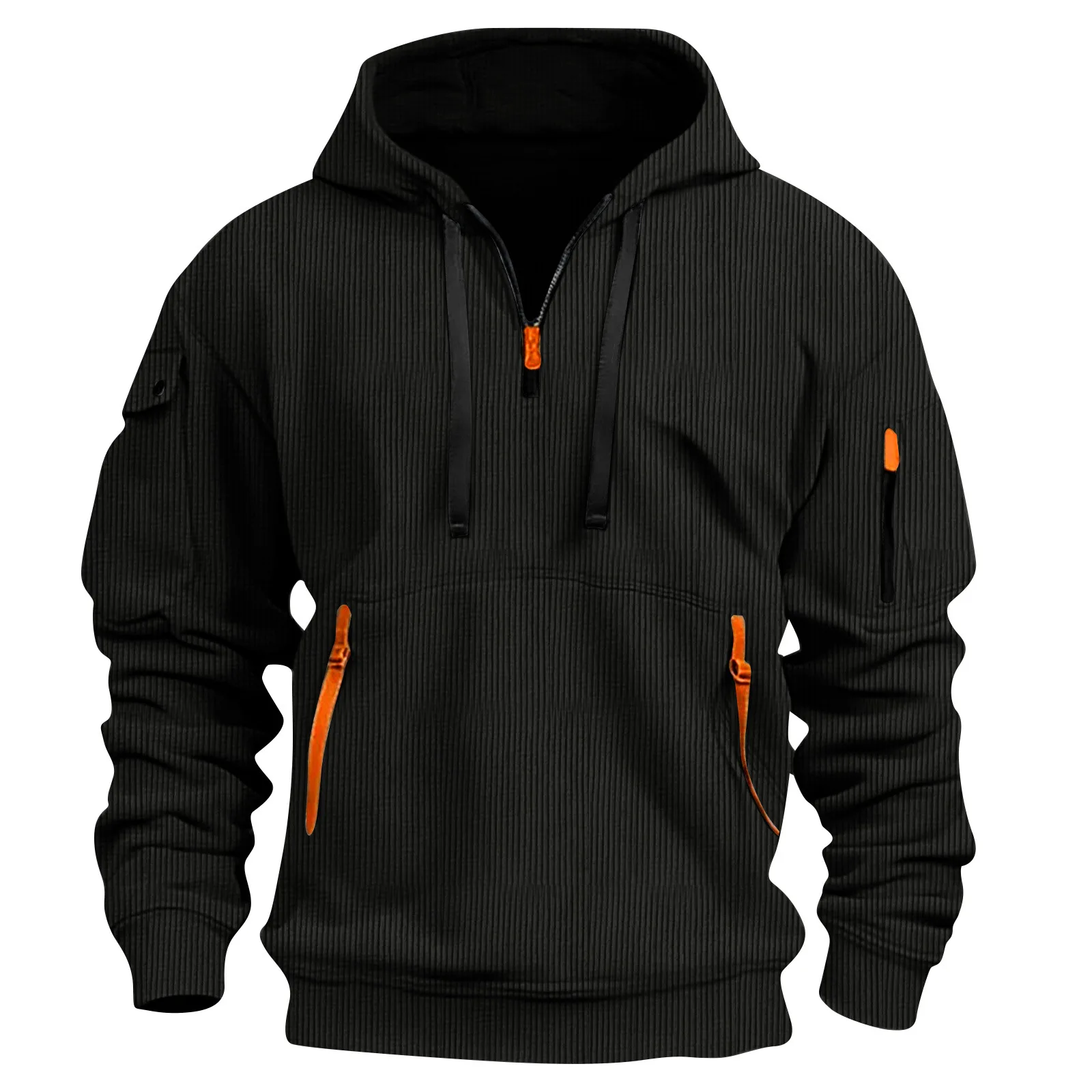 Men's Casual Hooded… - image