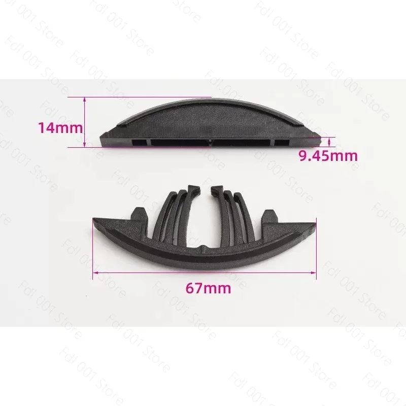 Invisible Furniture Connecting Fasteners P14 Hidden Cabinet Layer Board Quick Assembly Plastic Connector Clips