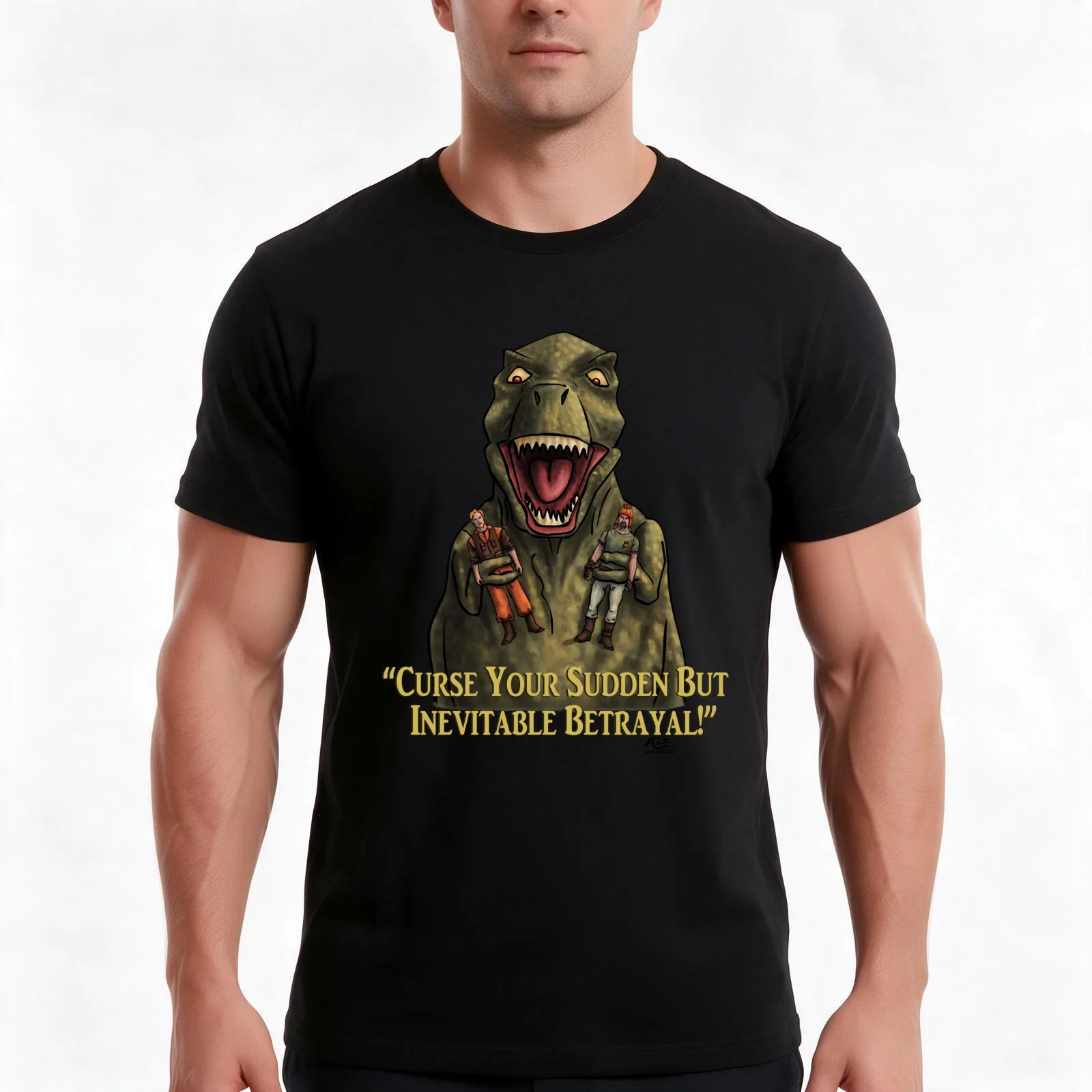 Firefly: Curse your sudden but inevitable betrayal! T-Shirt, Summer Casual Cotton Tee, Oversized Streetwear Tops, 100% Cotton