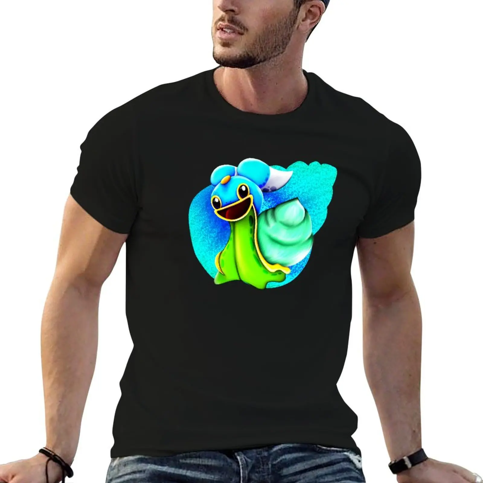 Mutationmon: Shellos T-Shirt man t shirt cotton t shirts for man graphic vintage funny t shirts cotton T-shirt