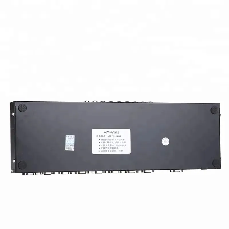 350Mhz 8 Port Auto Vga Rackmount Usb2.0 Kvm Switch