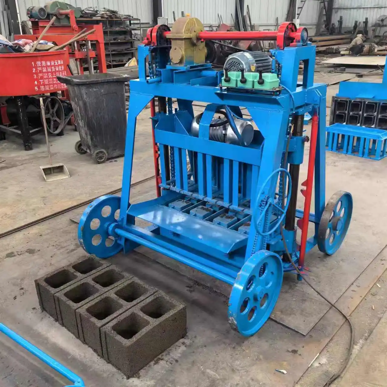 Concrete block machine stone Split mud clay Brick Making Machinery