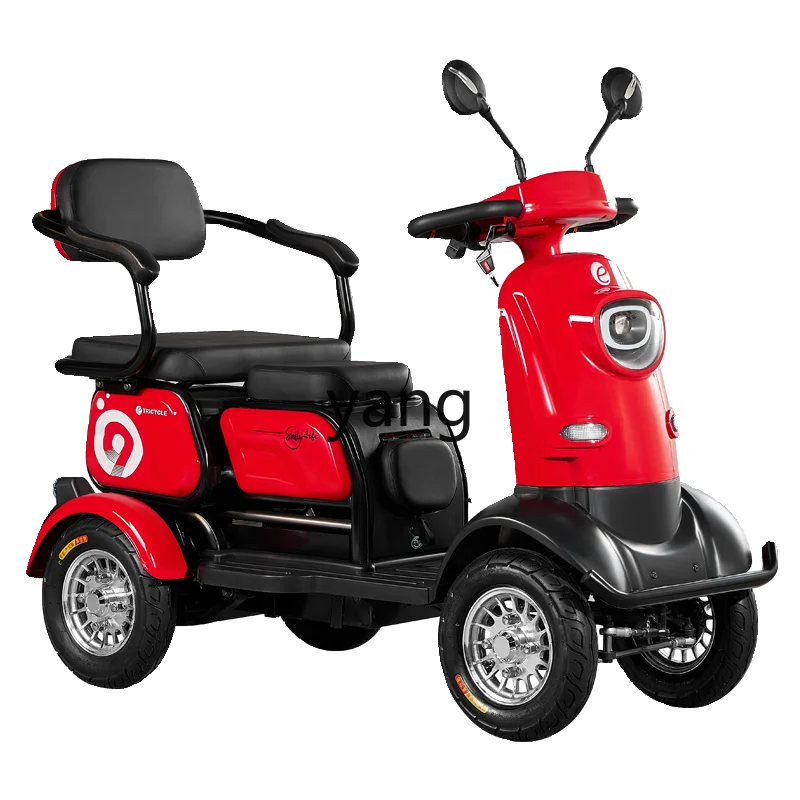 

CX high-end four-wheel electric vehicle women small household scooter for the elderly