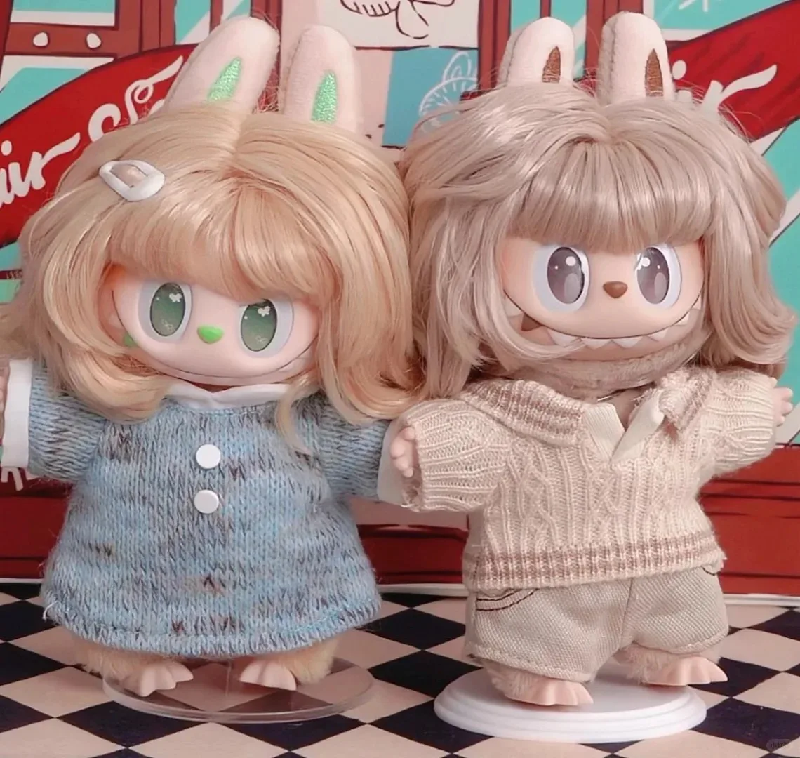 POPMART Original Labubu The Monsters Hair Salon Series Blind Box Adorable Decorative Items As Birthday Gifts in Stock view 6