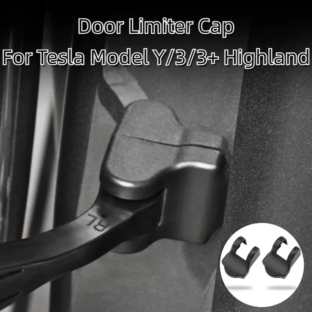 For Tesla Model Y/3/3+ Highland 2024 Door Limiters Protective Protect Lock Covers CapDoor Rust Cover Prevention Protection F9C4