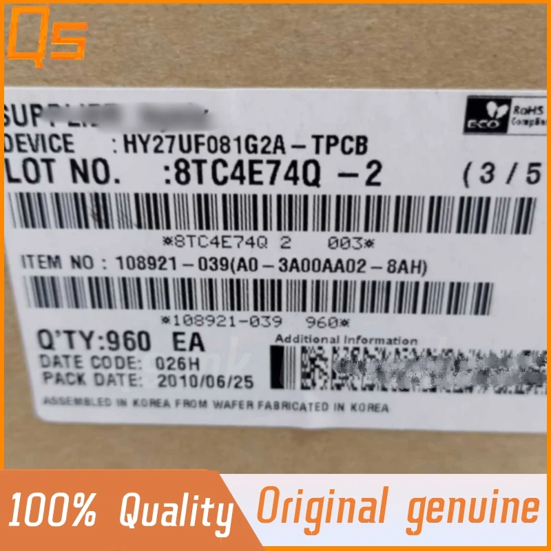 New Original HY27UF081G2A-TPCB TSOP48 memory chip