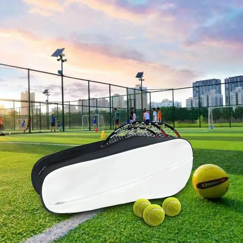 

Tennis Bags Tennis Racket Holder Portable Tennis Carrying Bag Waterproof Sports Bag for Beginners Professional Tennis Players