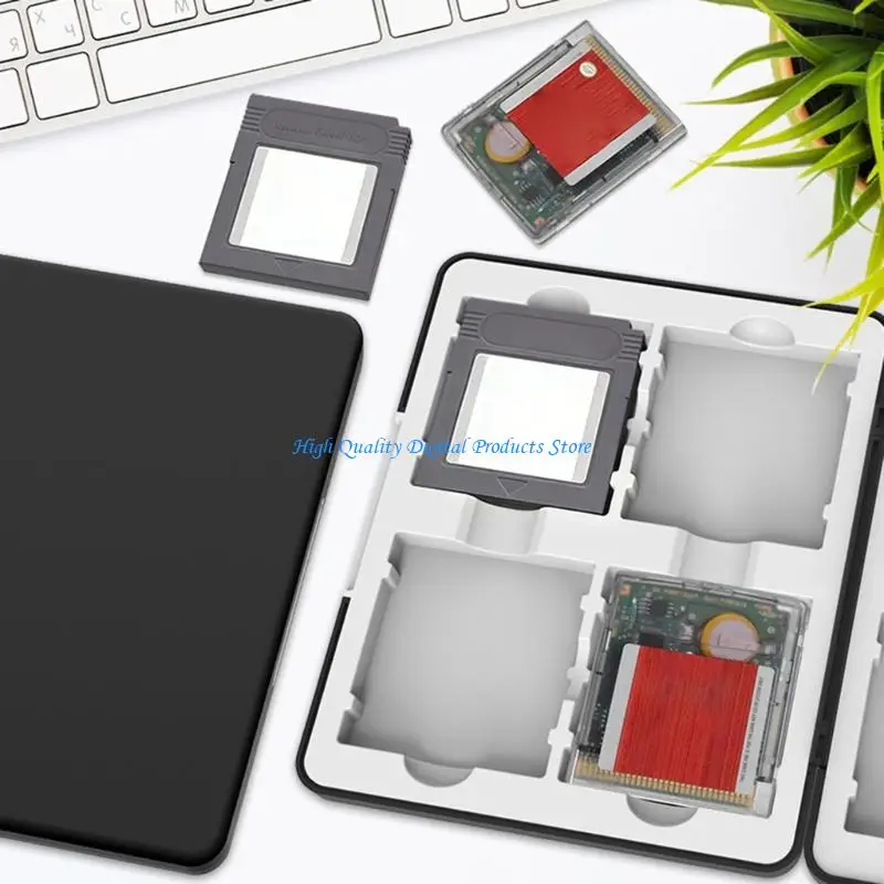 

U2JE Shockproof Water Resistant Game Cartridge Holder for 8 Cartridges Seal