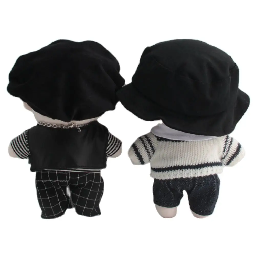 Fashion Doll Clothes for 20cm Idol Dolls Accessories Plush Doll\'s Clothing Sweater Vest Stuffed Toy Dolls Outfit for Korea Dolls