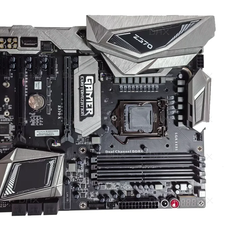 For Colorful iGame Z370-X Motherboard SATS III 64GB Z370 Mainboard PCI-E 3.0 M.2 LGA 1151 DDR4 ATX 100% Tested shipp quickly DH