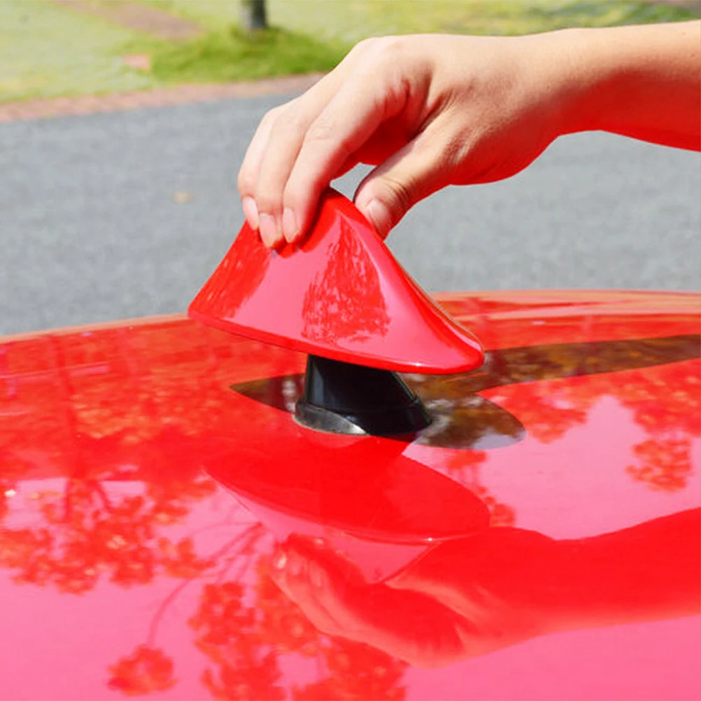 

Car Modification Antenna Shark Fin No Punching Exclusively Designed Decorative Accessories