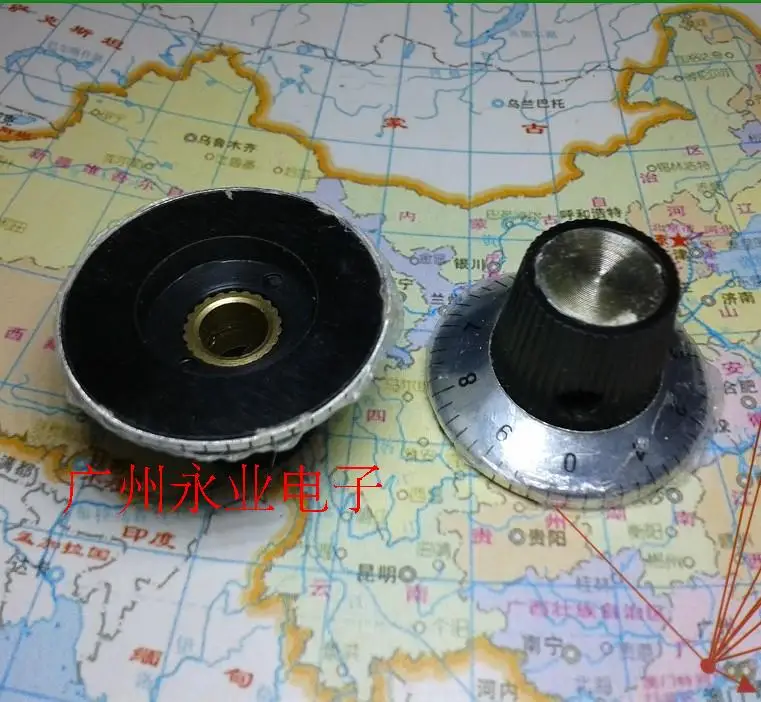 

3 шт., крышка ручки потенциометра C-2 с циферблатом 29*18 мм, внутреннее отверстие 6 мм