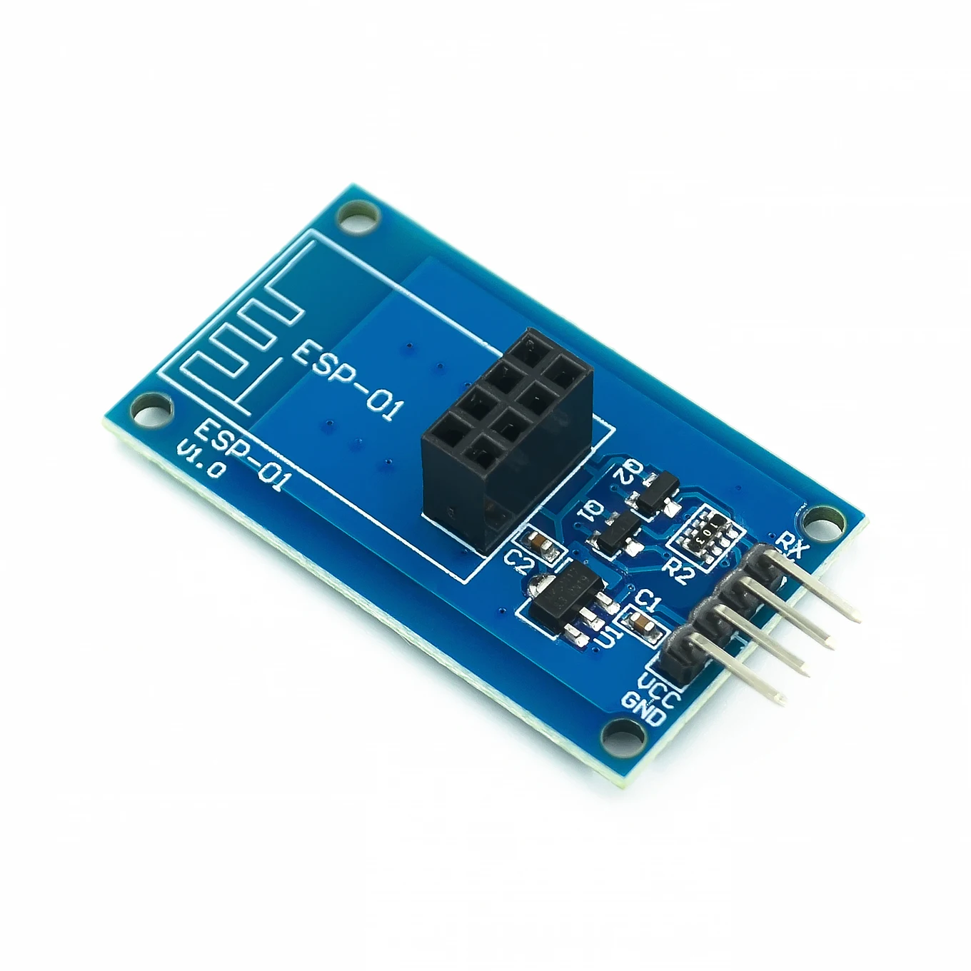 ESP8266 ESP-01S Serial Wireless WIFI Module For Arduino Transceiver Receiver Adapter Board for Raspberry Pi ForUNOR3 One 3.3V 5V