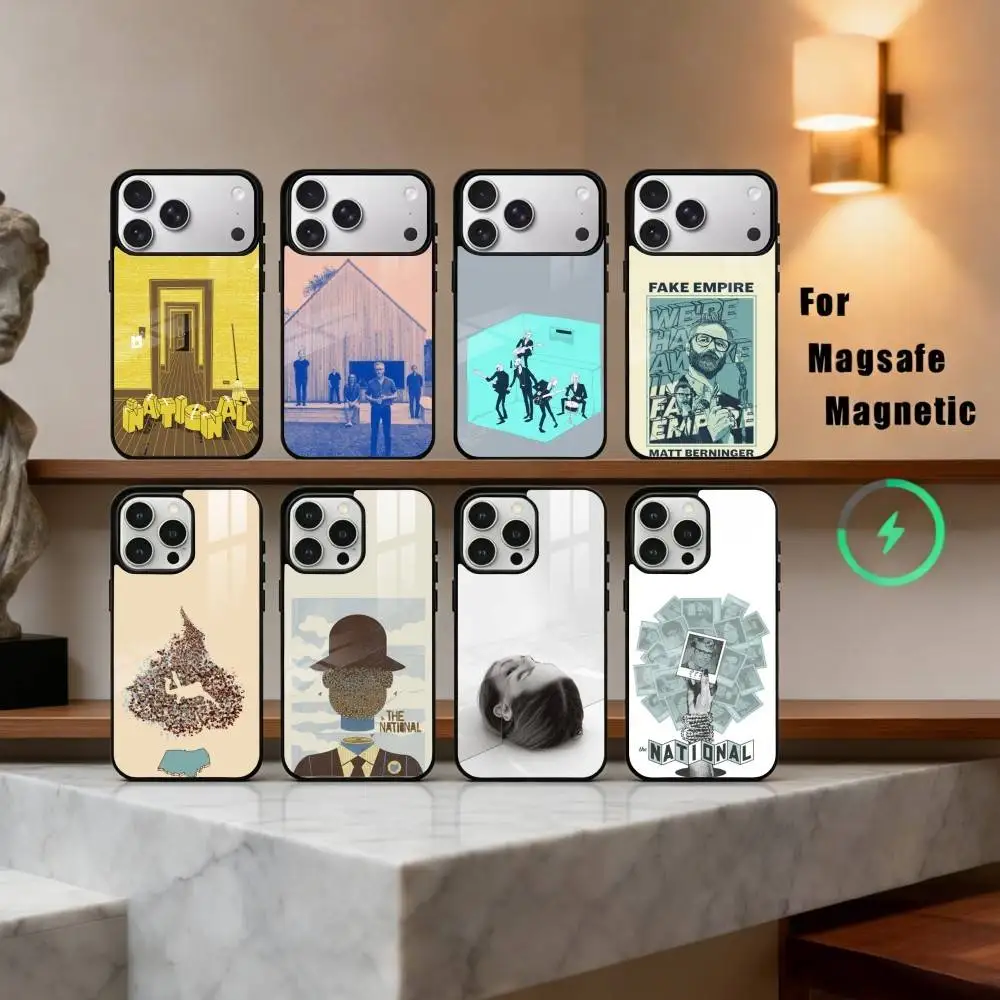 

Rockin T-The N-National Band Phone Case For iPhone17,16,15,14,13,12,11 Plus,For Magnetic Wireless Charge Cover