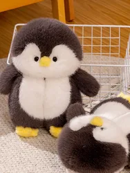 Pantofole pinguino pantofole in cotone per bambini primaverili pantofole da casa per interni antiscivolo in pelliccia carina scarpe da casa calde e peluche Creative