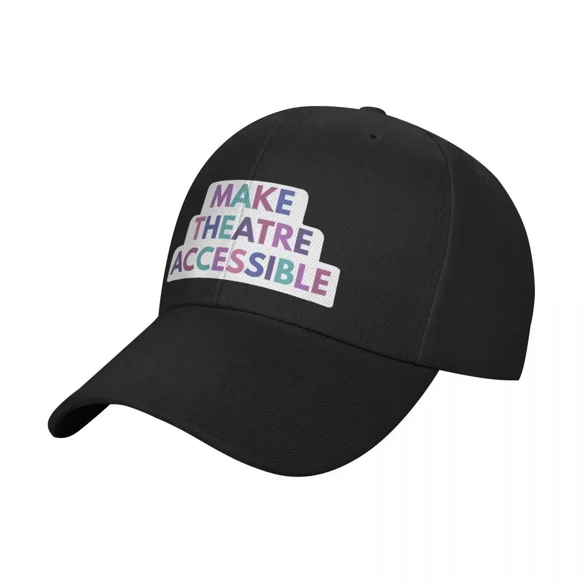 Make Theatre Accessible Baseball Cap Winter hat party Hat Sunscreen Funny hats Ladies Men's