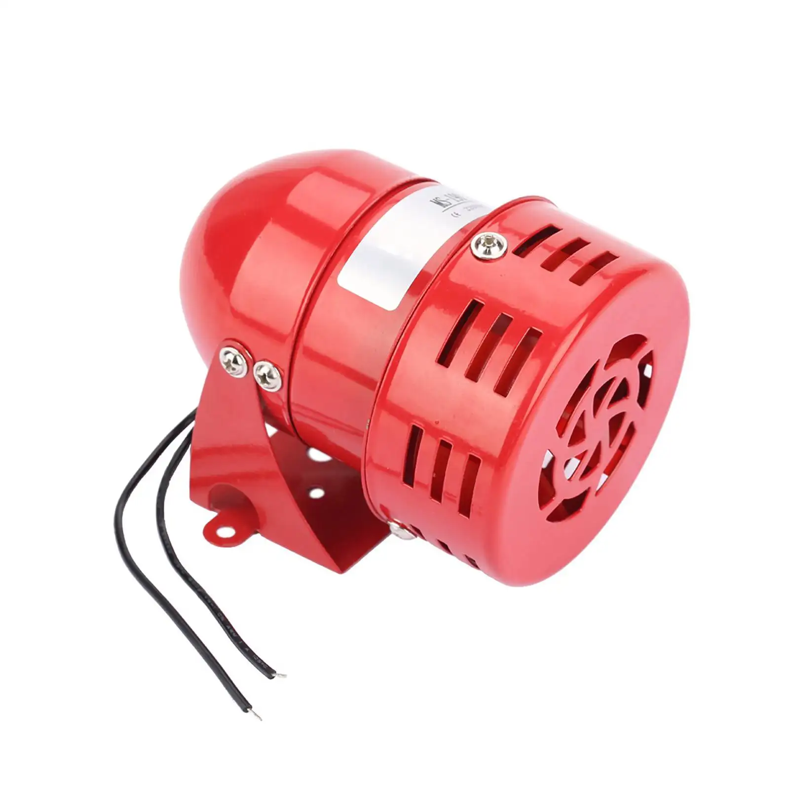 MS-190 Motor alarm MS-190 120DB Red Mini Metal Motor Alarm Industrial Sound Electrical Guard Against Theft MS-190 Motor alarm