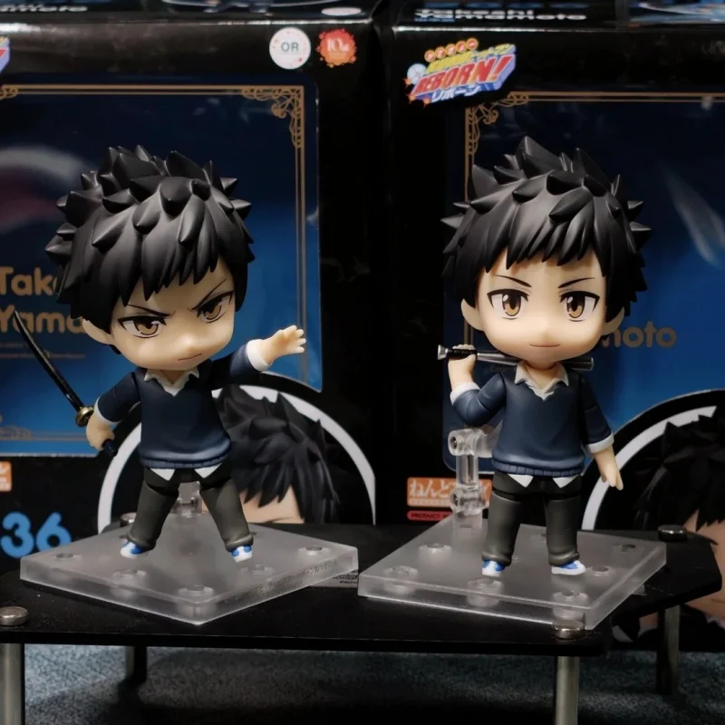 

Оригинальный Gsc # 2836 Такэши Ямамото Katekyo Hitman Reborn Q-версия, подвижная аниме-фигурка, коллекционная модель, в наличии