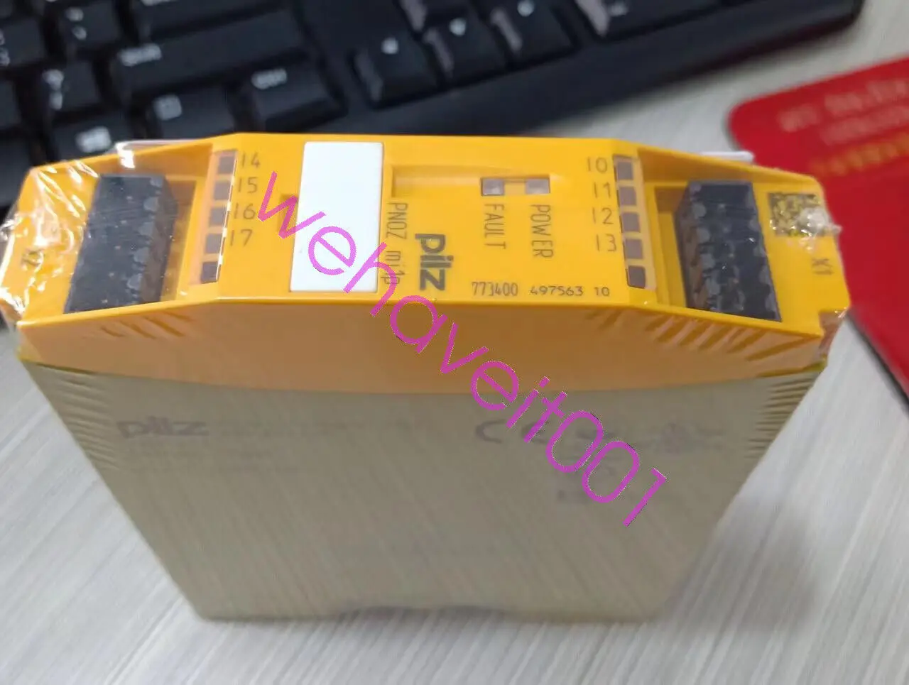 

Модуль расширения Pilz PNOZ mi1p PNOZmi 1p 773400 24 В постоянного тока/8 мА, быстрая доставка