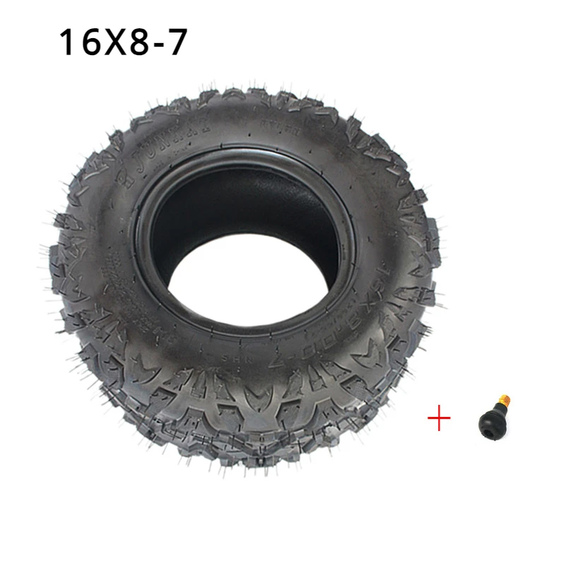 

16x8.00-7 tubeless tyre for Beach car 16X8-7 ATV Go-kart wear-resistant road vacuum tire four-wheel ATV tire