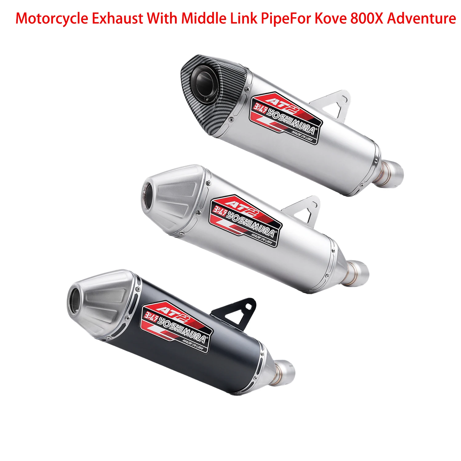 

Slip On Line Modify For KOVE 800X 800 X Adventure Rally Pro Motorcycle Exhaust T148 Muffler with DB Killer