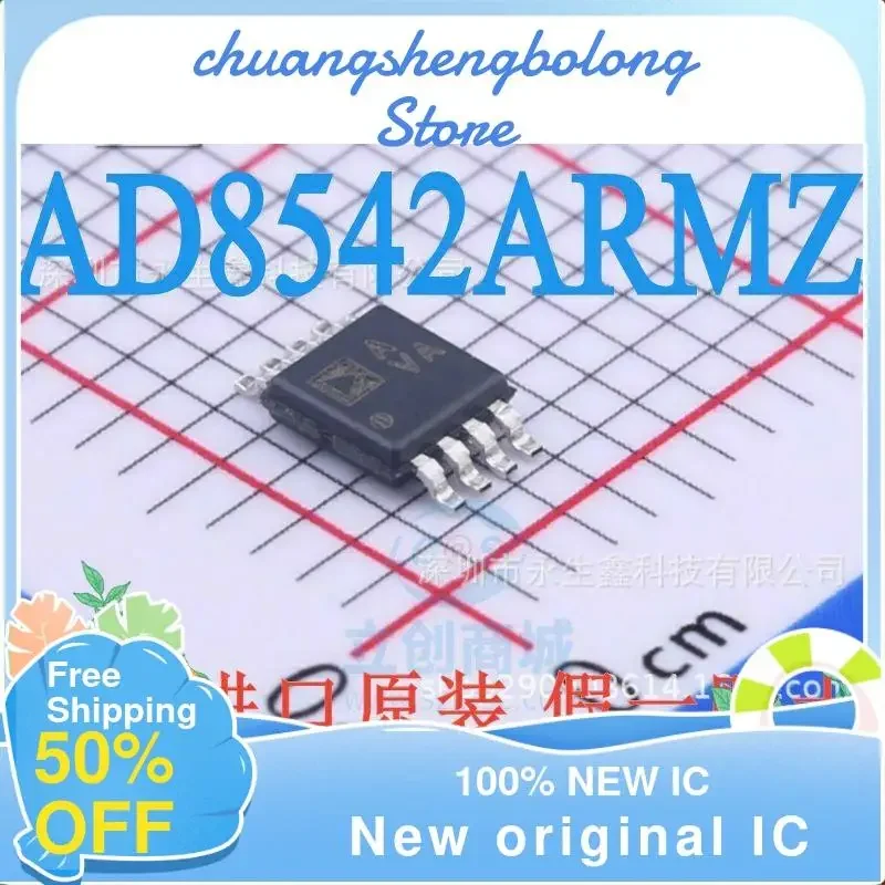 20PCs ad8542armz Ava MSOP-8 new original IC