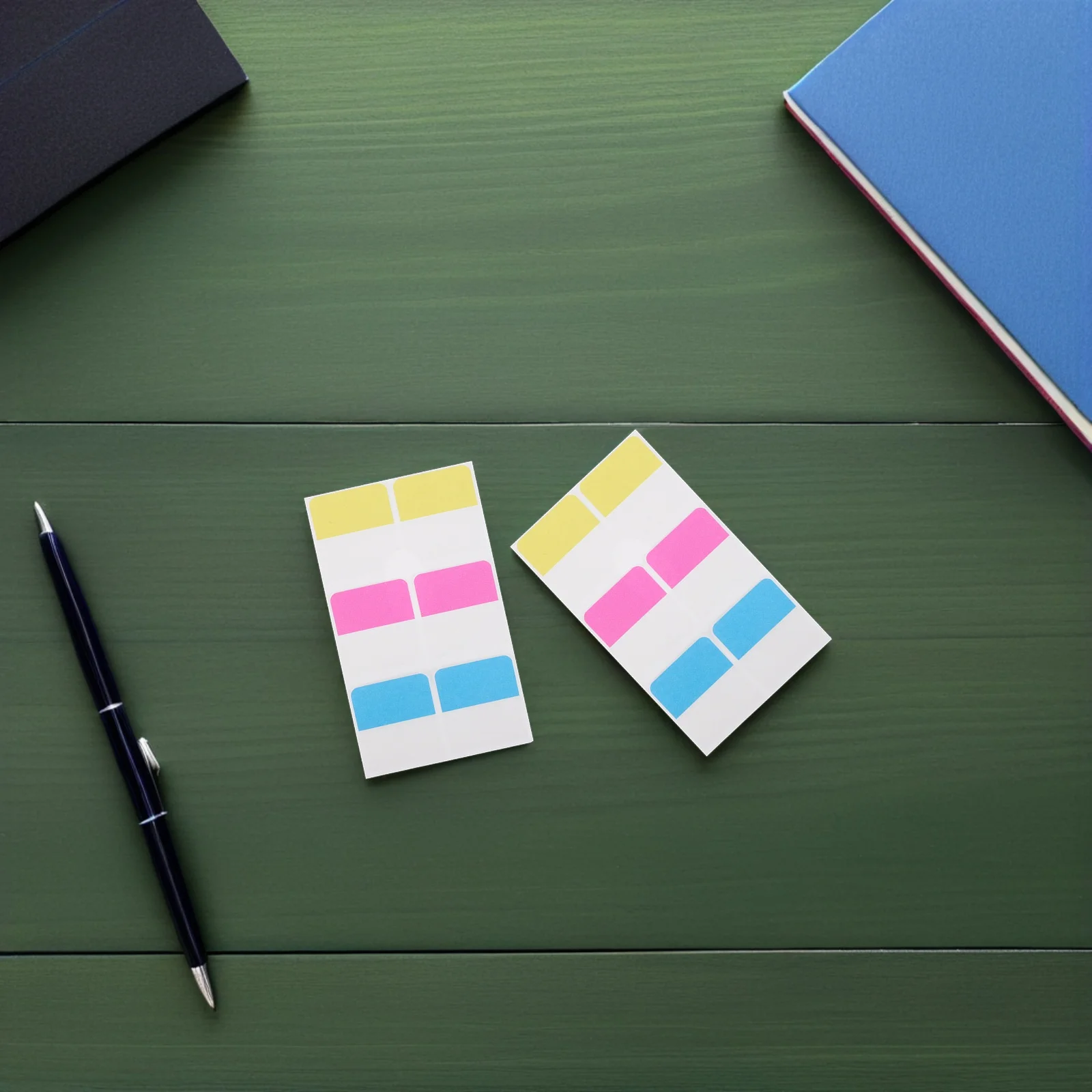 Picture 7: 60Pcs Sticky Index Tabs Colorful Writable Page Markers Labels for Notebooks Binder File Folder Planner Classification Tabs