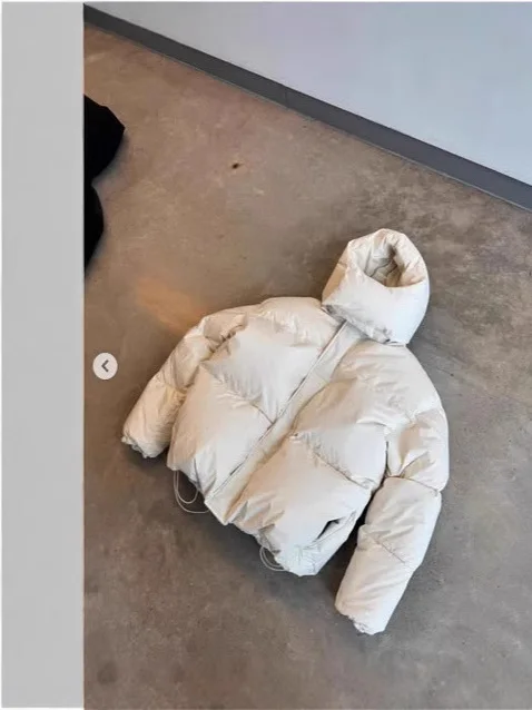 Хип-хоп Y2K Повседневное съемное теплое пальто с орсаженной шляпой Свободная посадка Длинная куртка с капюшоном для подростков Модный цвет