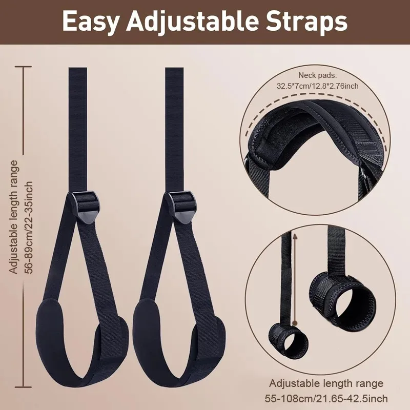 Female Open Leg Restraint Adult Sex Toy Handcuffs Couple Erotic Games Bed Restraint Bondage Gear Wrist Ankle Cuffs Sex Toy Sets view 3
