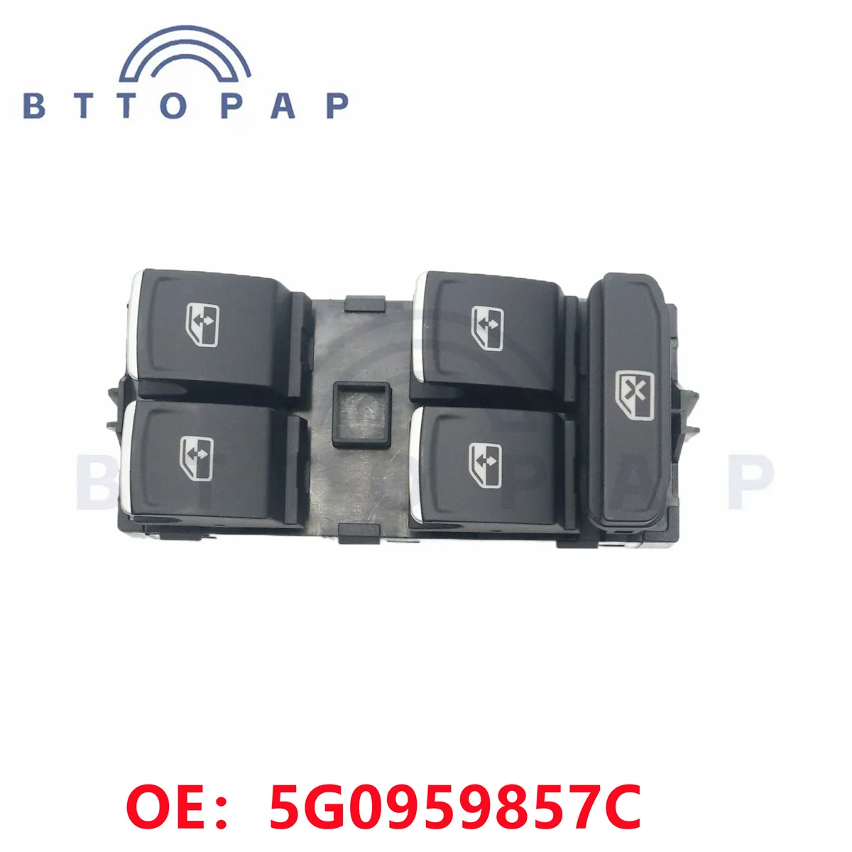 5G0959857C For VW Golf MK7 Passat B8 Seat Skoda 5G0959857 5G0959857A 5G0959857B 5GG959857 Car Power Window Switch Control Button