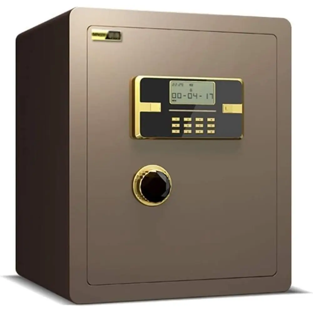 

Сейф для дома и офиса, цельностальной, с кодовым замком, для денег и ценностей, для спальни, кабинета, отеля