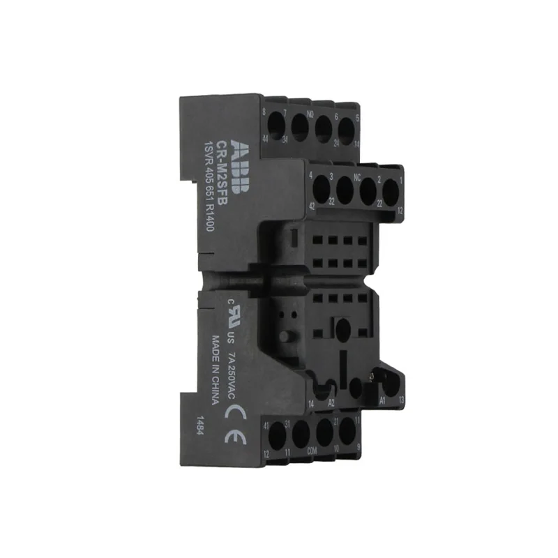 ABB Small intermediate relay base 8 feet  14 feet CR-M2SFB CR-M4SFB(HH52P HH54P MY2NJ MY4NJ)