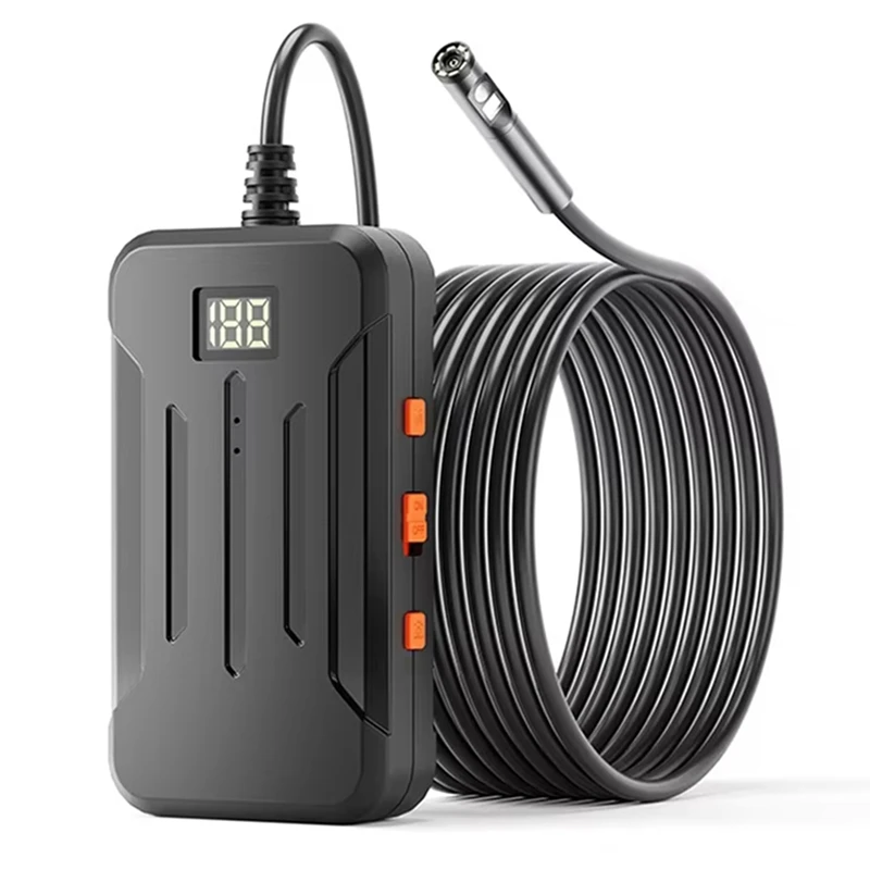 AAAN-F300 Industrial WIFI Endoscope HD1080P Dual Lens Camera 5.5MM Car Inspection Borescope IP68 Waterproof 2600Mah Leds