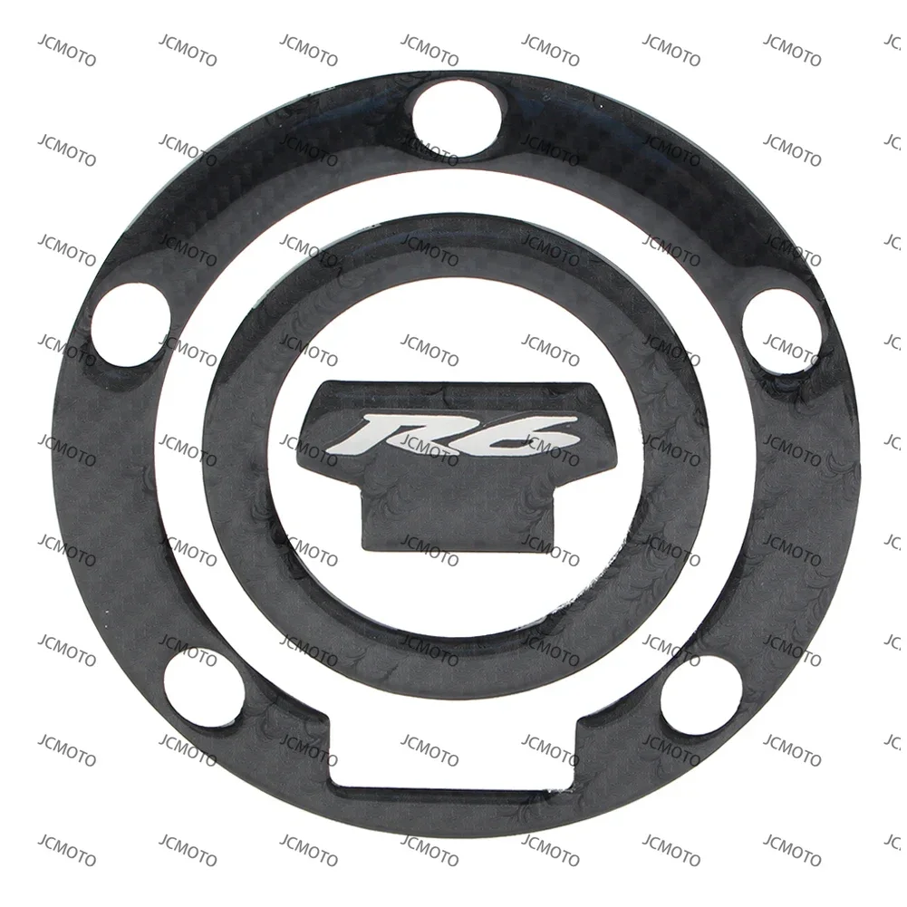 For Yamaha YZF-R6 R6 R6S YZF600 Carbon Fiber Color Motorbike Fuel Gas Tank 3D Decal Fuel Cover Sticker