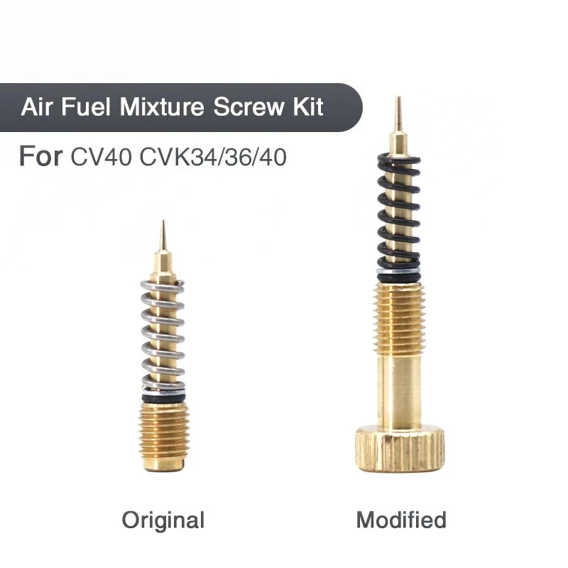 CV40 is suitable for motorcycle modification Harley 5pc carburetor idle mixture fuel ratio adjustment screw CVK 34/36/40