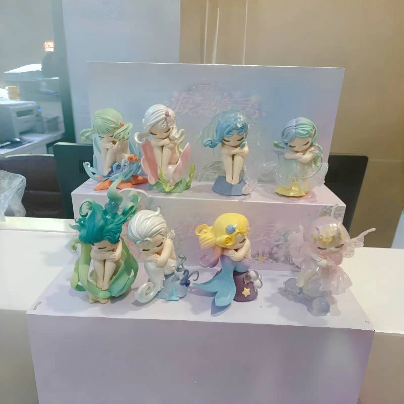 

New 52toys Blind Box Sleep Fairy Of Sea 1pc Cute Figure Collectible Toy Desktop Decoration Gift For Birthday Party Toys Gifts