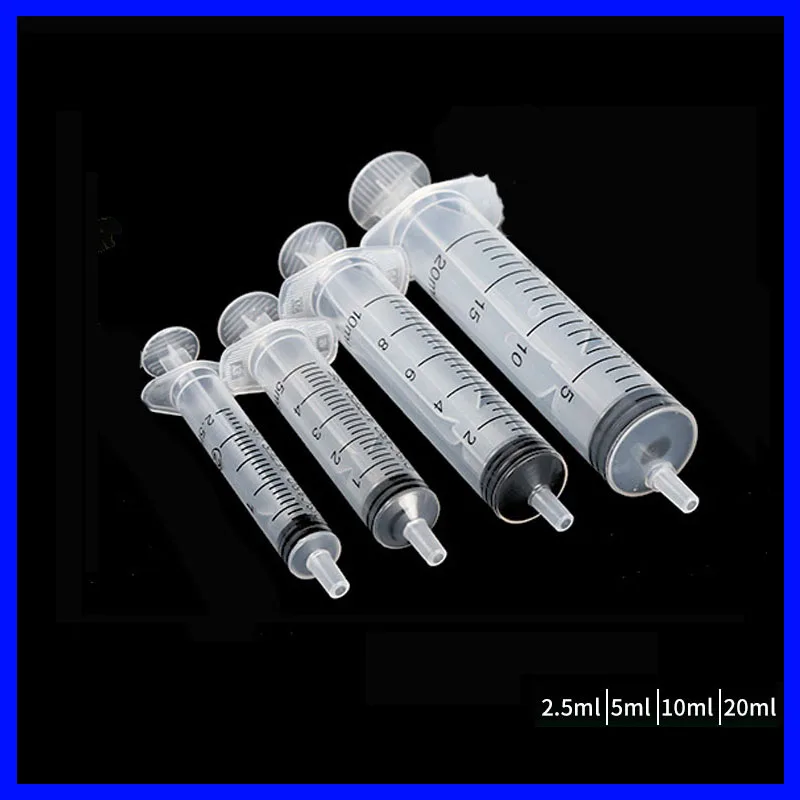 

10pcs 20ml Plastic Needle-Free Disposable Syringes Syringes Without Needle Kitchen Tools Syringe Glue Pet Feeding Needle Syringe