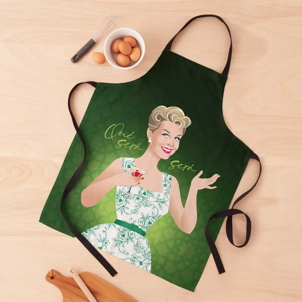 

Green flowers Apron Home Utensils Children'S custom women's kitchen professional hairdresser Apron