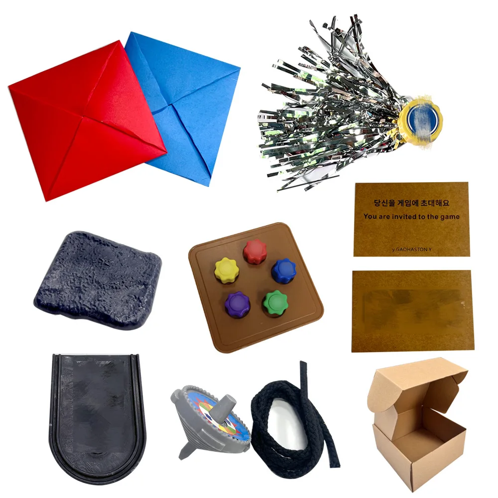 Spiel Familienfeier Korea, Fang Stein Spiel Requisiten