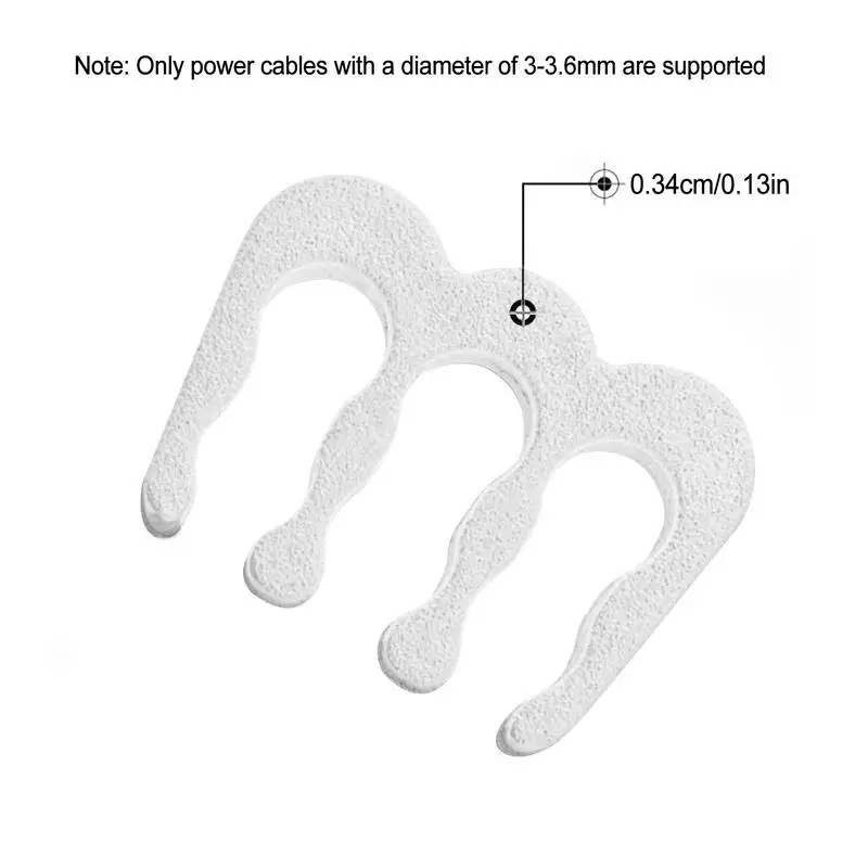 24Pcs Acrylic Cable Comb Clamp Cables Clip Organizer ATX 6 Pin/8 Pin/24 Pin CPU Computer Wire Management Clip Sleeved Wire Comb