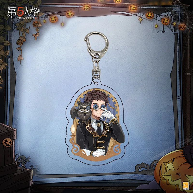 Game diwurenge Acrylic Steam Punk Keychains Joseph Desaulniers Mary Racy Reznik Aesop Carl Figure Pendant Bag Car Accessories